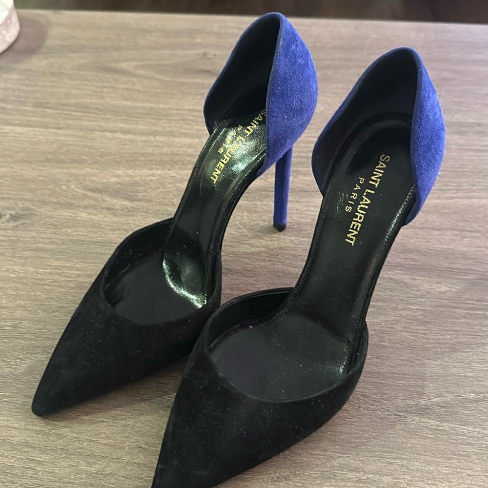 Saint laurent suede heals
